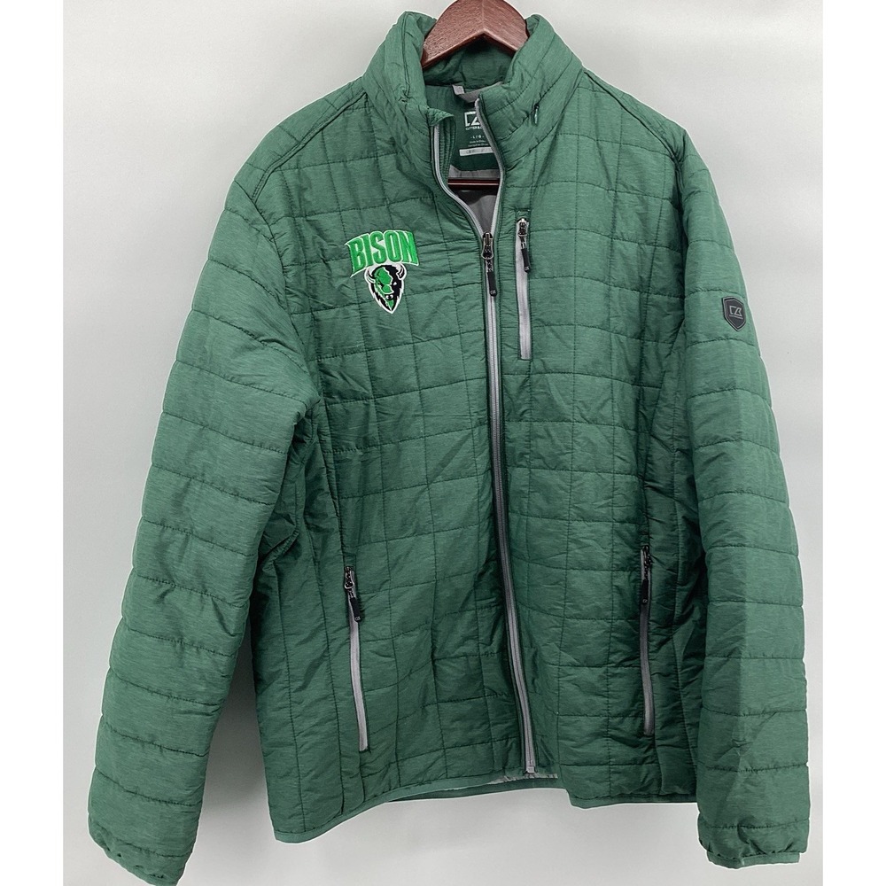 Cutter & Buck CB WeatherTec Puffer Jacket Men Oklahoma Baptist University OBU L